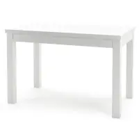 MERSO HD stół biały proste nogi, laminat